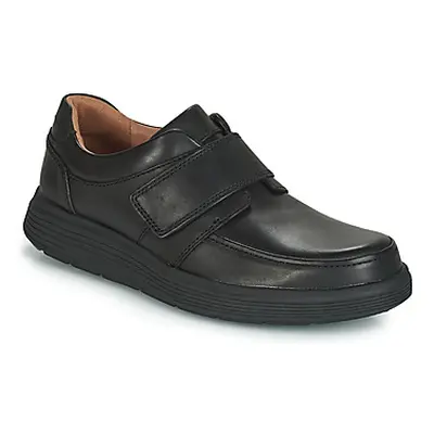 Clarks UN ABODE STRAP men's Casual Shoes in Black