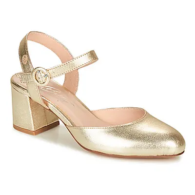 Betty London MALINE women's Court Shoes in Gold