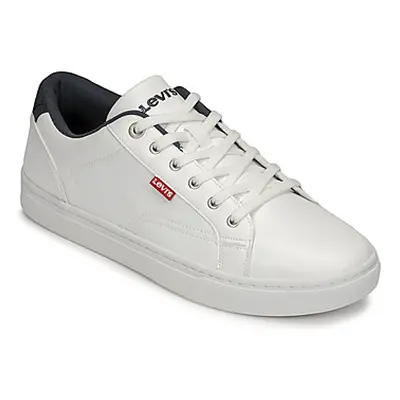 Levis COURTRIGHT men's Shoes (Trainers) in White