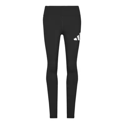 Adidas Train Essentials Big Logo Full-Length Leggings women's Tights in Black