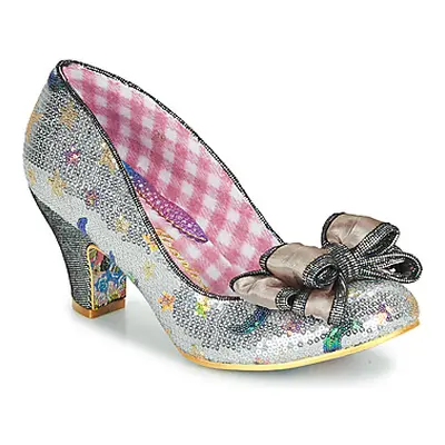 Irregular Choice Ban Joe women's Court Shoes in Silver