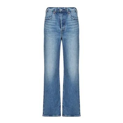 Levis RIBCAGE STRAIGHT ANKLE women's Jeans in Blue