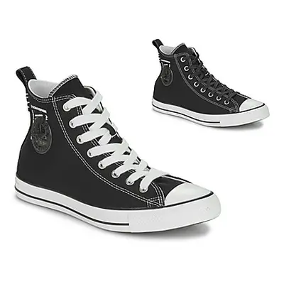 Converse CHUCK TAYLOR ALL STAR WIDE men's Shoes (High-top Trainers) in Black