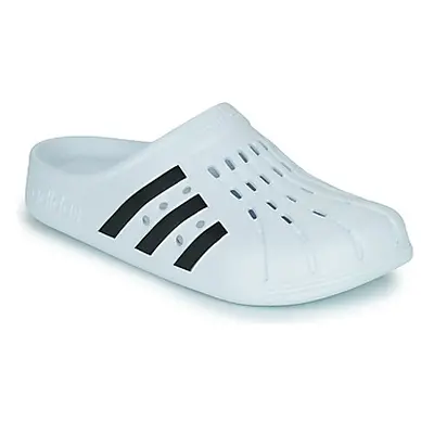 Adidas ADILETTE CLOG women's Clogs (Shoes) in White