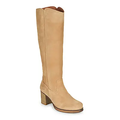 Casual Attitude HAPI women's High Boots in Beige