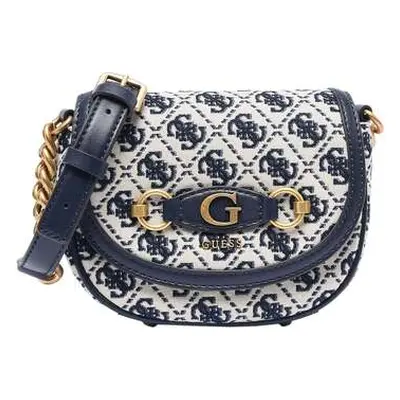 Guess Hwjb8654780 Izzy Mini 4G Navy Beige women's Pouch in Blue