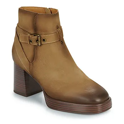 Mam'Zelle LITOTE women's Low Ankle Boots in Brown