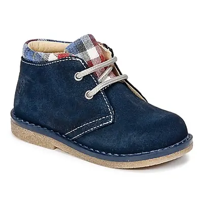 Citrouille et Compagnie HEYLI boys's Children's Mid Boots in Blue