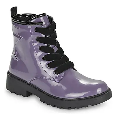 Geox J CASEY GIRL girls's Children's Mid Boots in Purple