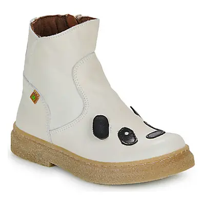 El Naturalista Polvere girls's Children's Mid Boots in White