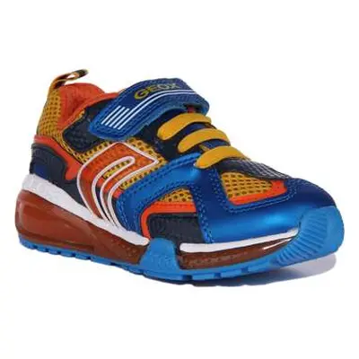 Geox J Bayonyc B. A boys's Trainers in Blue