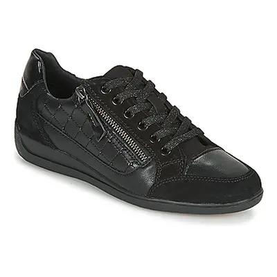 Geox D MYRIA A women's Shoes (Trainers) in Black