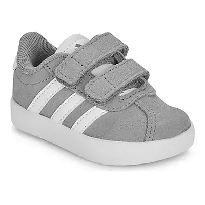 Adidas VL COURT 3.0 CF I girls's Children's Shoes (Trainers) in Grey