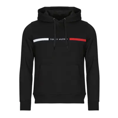 Tommy Hilfiger HILFIGER CHEST INSERT HOODY men's Sweatshirt in Marine