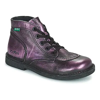 Kickers LEGENDIKNEW women's Mid Boots in Purple