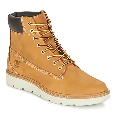 Timberland KENNISTON 6IN LACE UP women's Shoes (High-top Trainers) in Beige