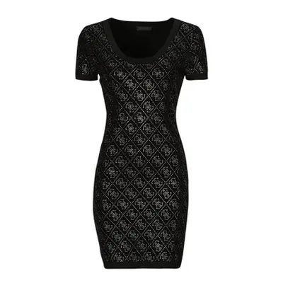 Guess PAIGE 4G STONES women's Dress in Black