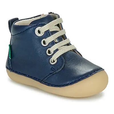 Kickers SONIZIP boys's Children's Mid Boots in Marine