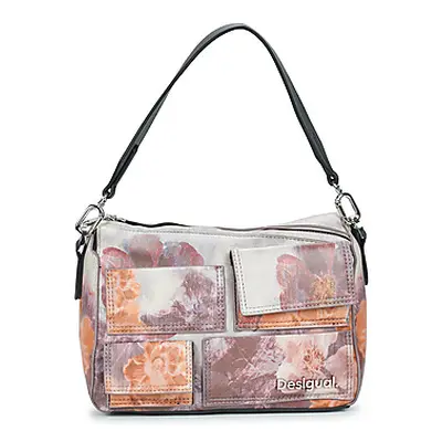 Desigual BAG POCKET BLOSSOM PHUKET MINI women's Shoulder Bag in Multicolour