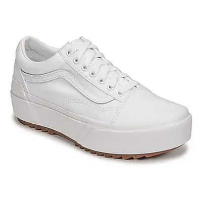 Vans Old Skool Stacked women's Shoes (High-top Trainers) in White