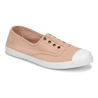 Victoria INGLESA ELASTICO women's Shoes (Trainers) in Beige