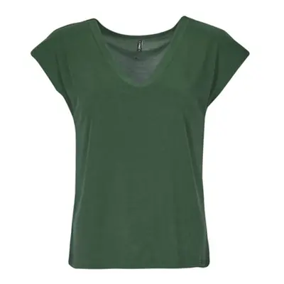 Only ONLFREE women's T shirt in Green