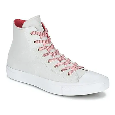 Converse CHUCK TAYLOR ALL STAR II BASKETWEAVE FUSE HI men's Shoes (High-top Trainers) in White