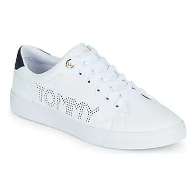 Tommy Hilfiger TH ICONIC CUPSOLE SNEAKER women's Shoes (Trainers) in White