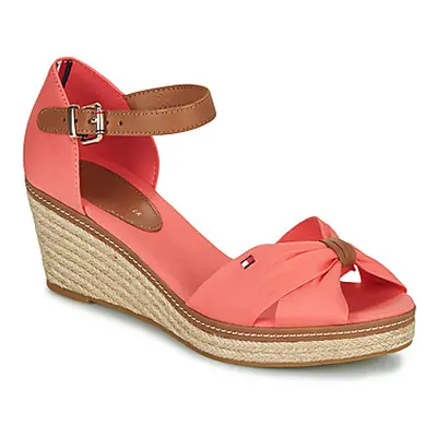 Tommy Hilfiger ICONIC ELBA SANDAL women's Espadrilles / Casual Shoes in Pink