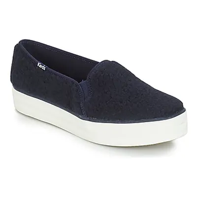 Keds TRIPLE DECKER FAUX SHEARLING women's Slip-ons (Shoes) in multicolour