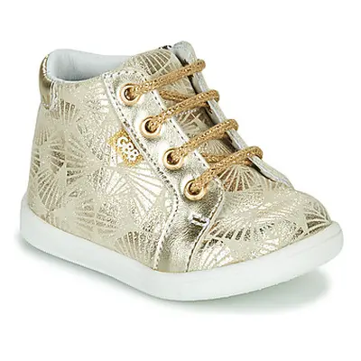 GBB FAMIA girls's Children's Shoes (High-top Trainers) in Beige