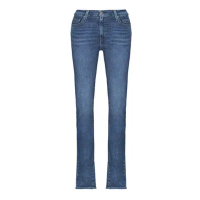 Levis 724 HIGH RISE STRAIGHT women's Jeans in Blue