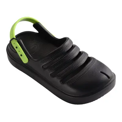 Havaianas KIDS CLOG II girls's Children's Clogs (Shoes) in Black