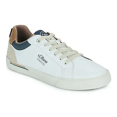 S.Oliver 5-13642-43-100 men's Shoes (Trainers) in White