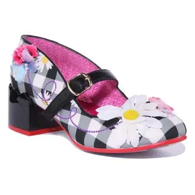 Irregular Choice Blue Skies women's Court Shoes in Black