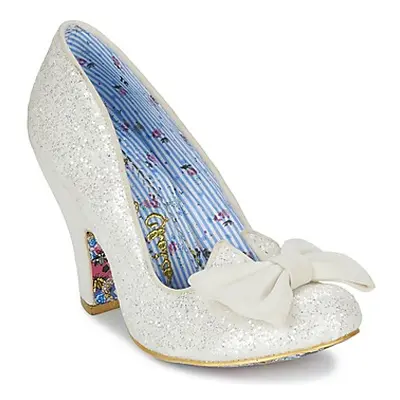 Irregular Choice NICK OF TIME women's Court Shoes in White