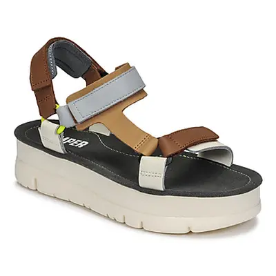 Camper ORUGA UP women's Sandals in Brown