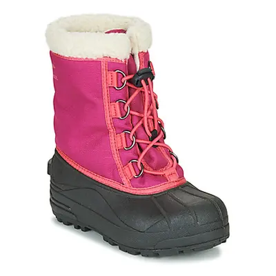 Sorel YOUTH CUMBERLAND girls's Children's Snow boots in Pink