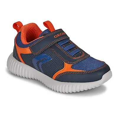 Geox J WAVINESS BOY B boys's Children's Shoes (Trainers) in multicolour