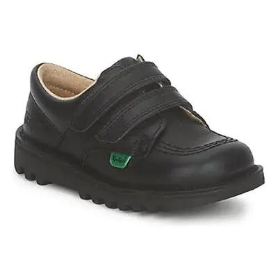 Kickers KICK LO VELCRO girls's Children's Shoes (Trainers) in Black