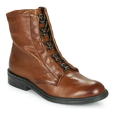 Mjus PALLY women's Mid Boots in Brown