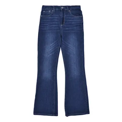 Levis LVG 726 HIGH RISE FLARE JEAN girls's Flare / wide jeans in Blue