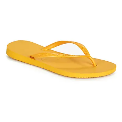 Havaianas SLIM women's Flip flops / Sandals (Shoes) in Yellow