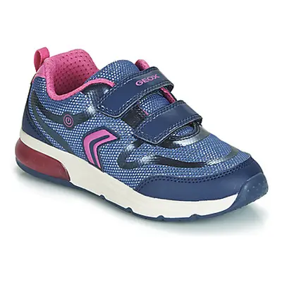 Geox SPACECLUB girls's Children's Shoes (Trainers) in multicolour