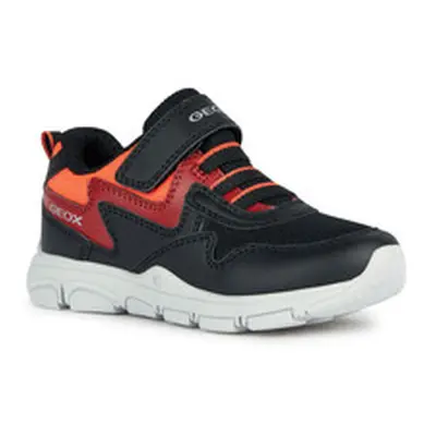 Geox J N.TORQUE B. A boys's Children's Shoes (Trainers) in Black