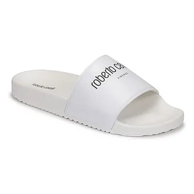 Roberto Cavalli CIABATTA men's Sliders in White