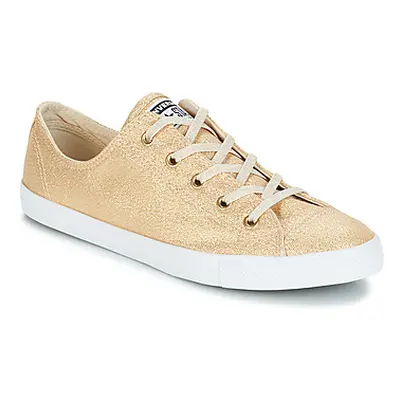 Converse ALL STAR DAINTY OX women's Shoes (Trainers) in Gold