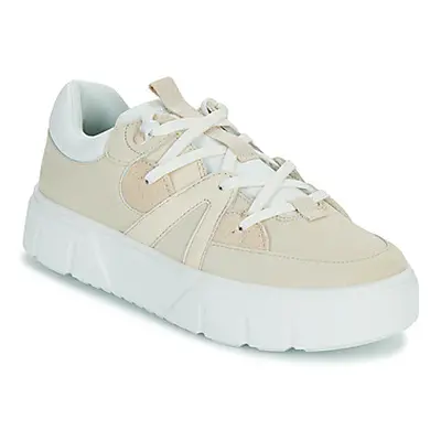 Timberland LAUREL COURT women's Shoes (Trainers) in Beige