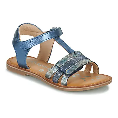 Kickers DIAMANTO girls's Children's Sandals in Blue