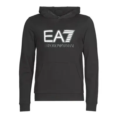 Emporio Armani EA7 TRAIN VISIBILITY M HOODIE RN COFT men's Sweatshirt in Black